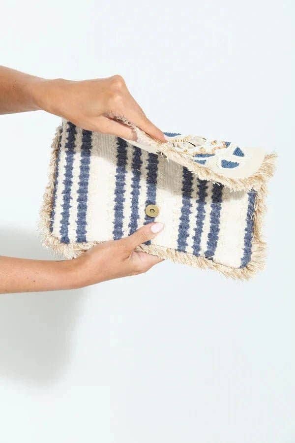 Shells&Beads Fringe Clutch - Image 4