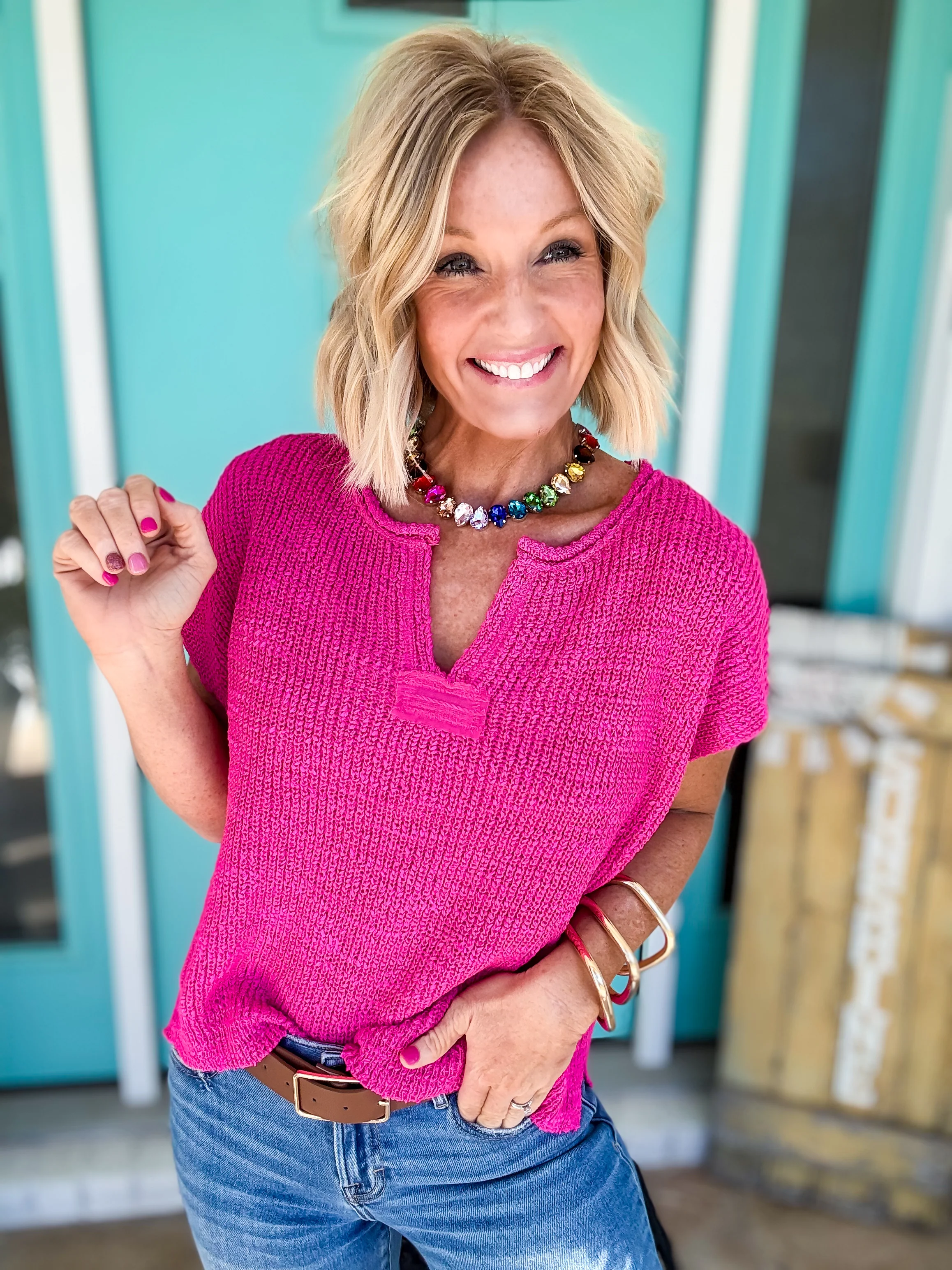 Breezy Knit Sweater - Image 10