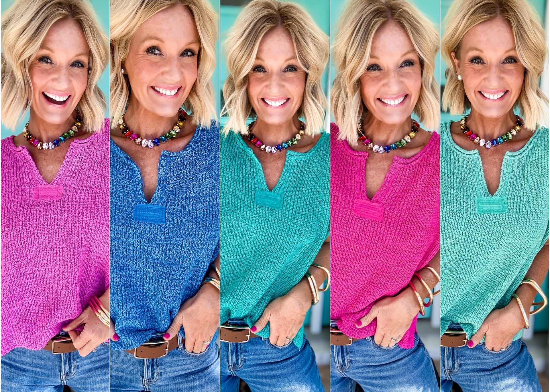 Breezy Knit Sweater - Image 6