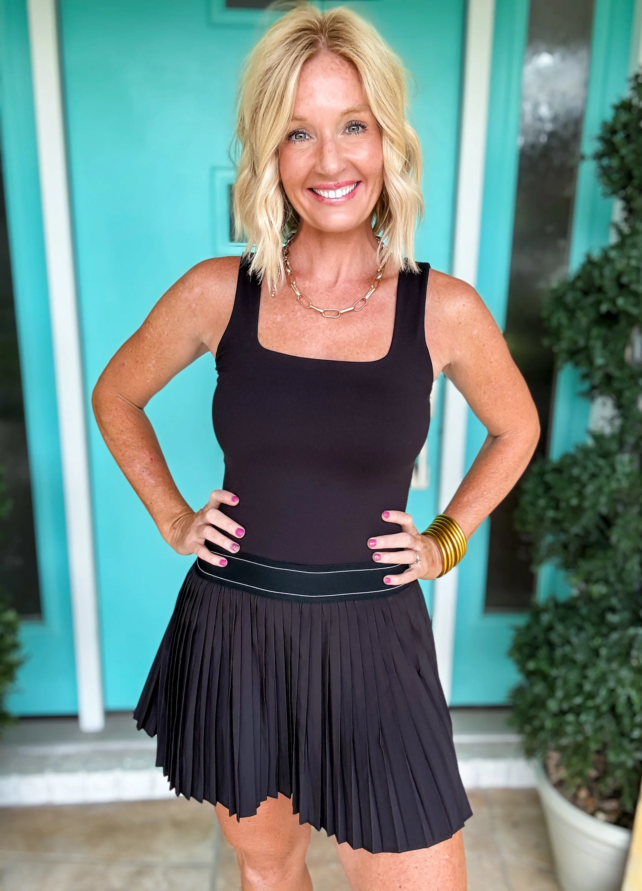 Courtside Pleated Skort - Image 5