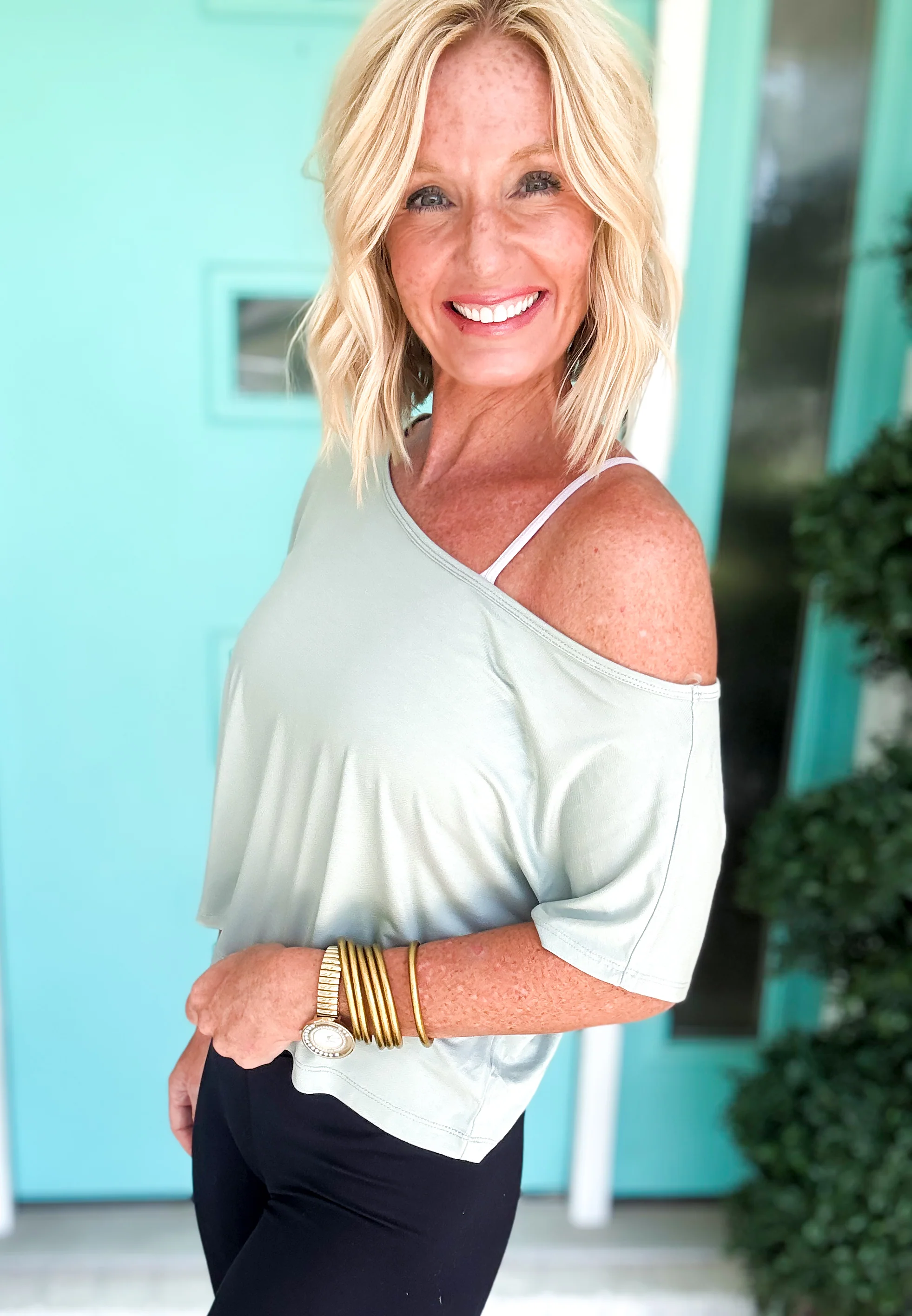 Easy Does It Off the Shoulder Top - Image 8