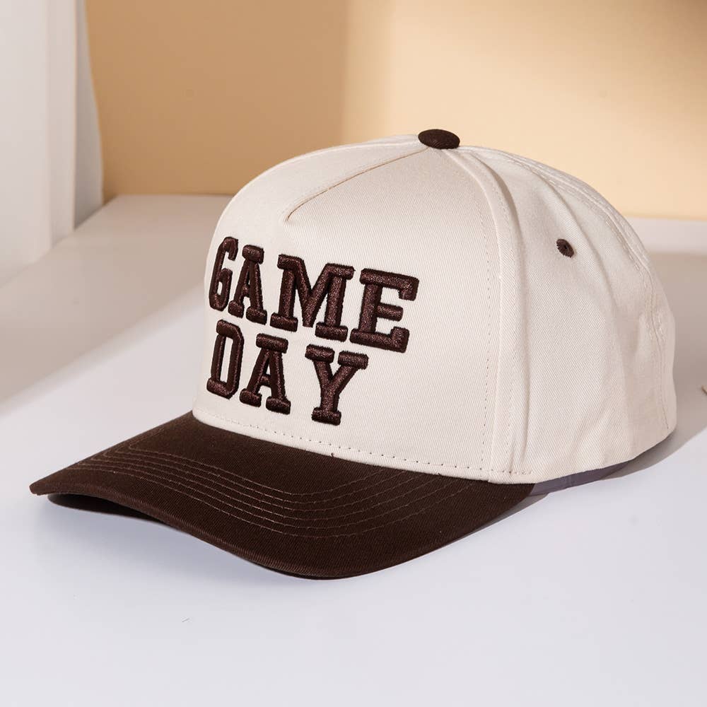 Navy Embroidered GameDay Hat - Image 3