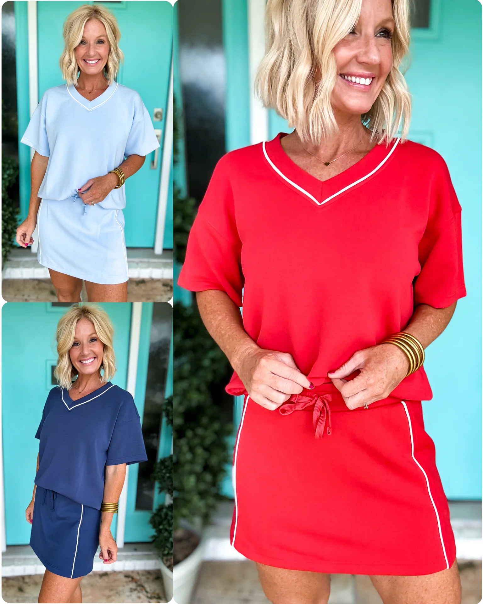 Line Drive Scuba Skort Set - Image 3