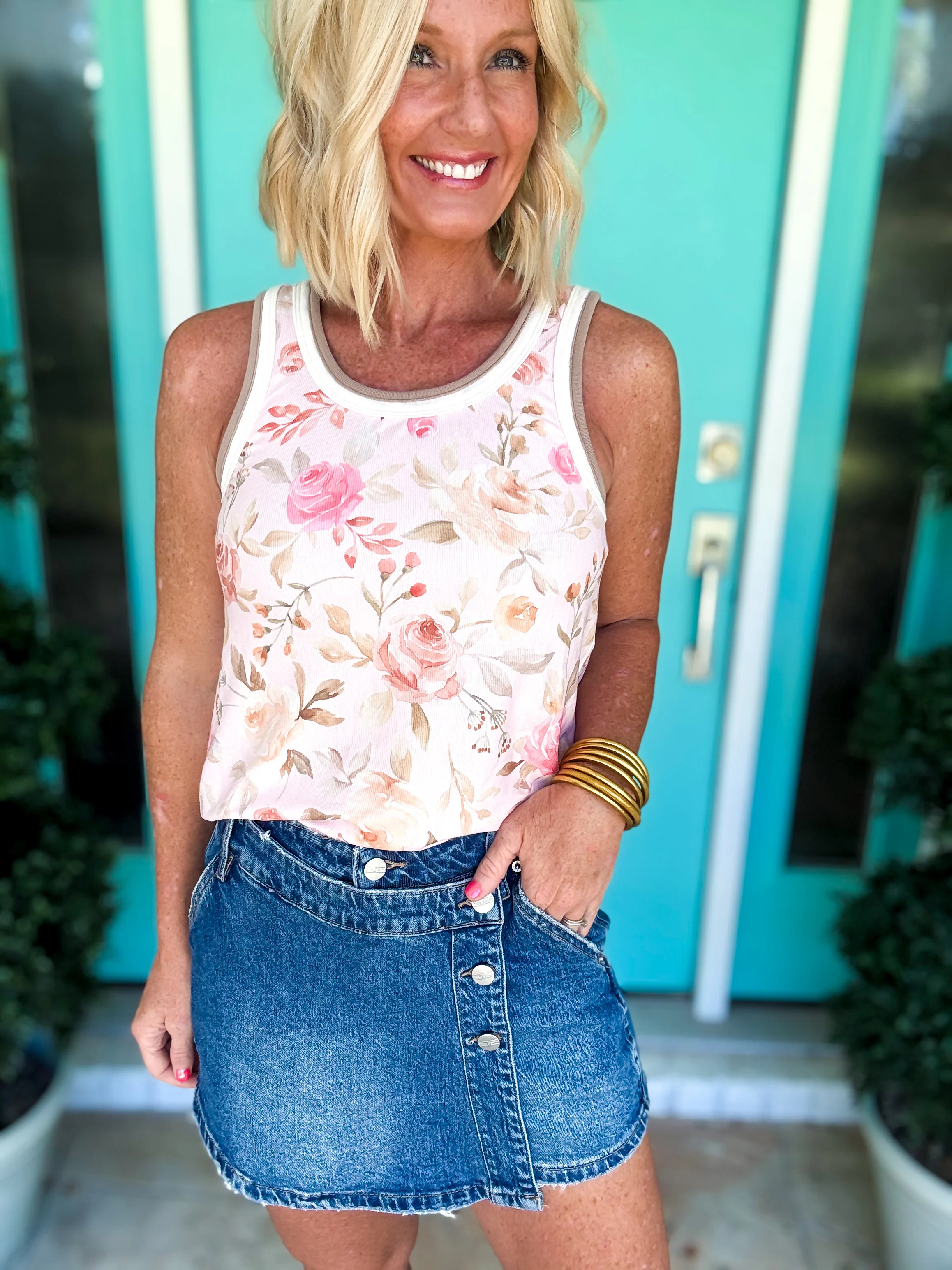 Old Soul Denim Skort - Image 3