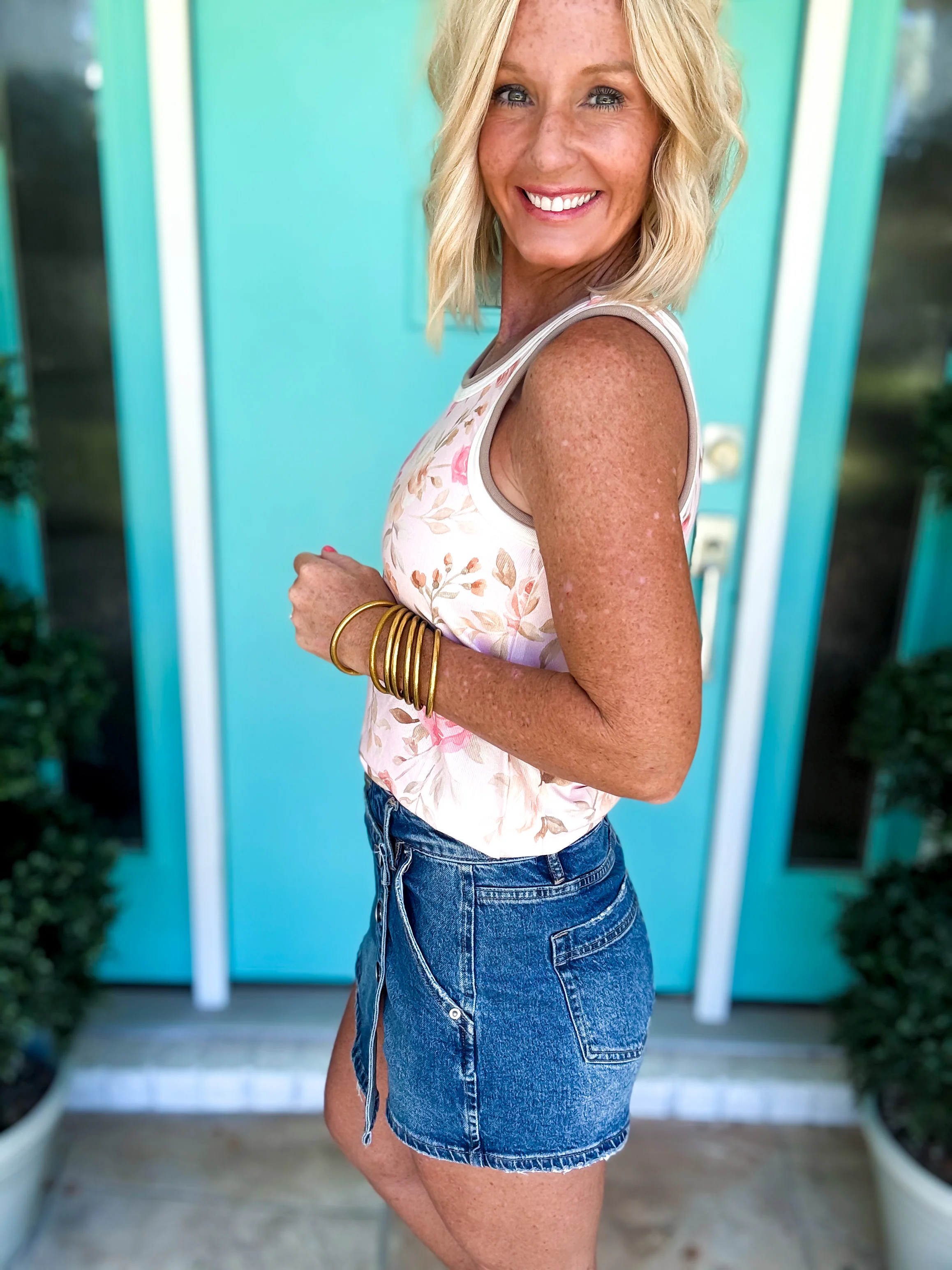 Old Soul Denim Skort - Image 4