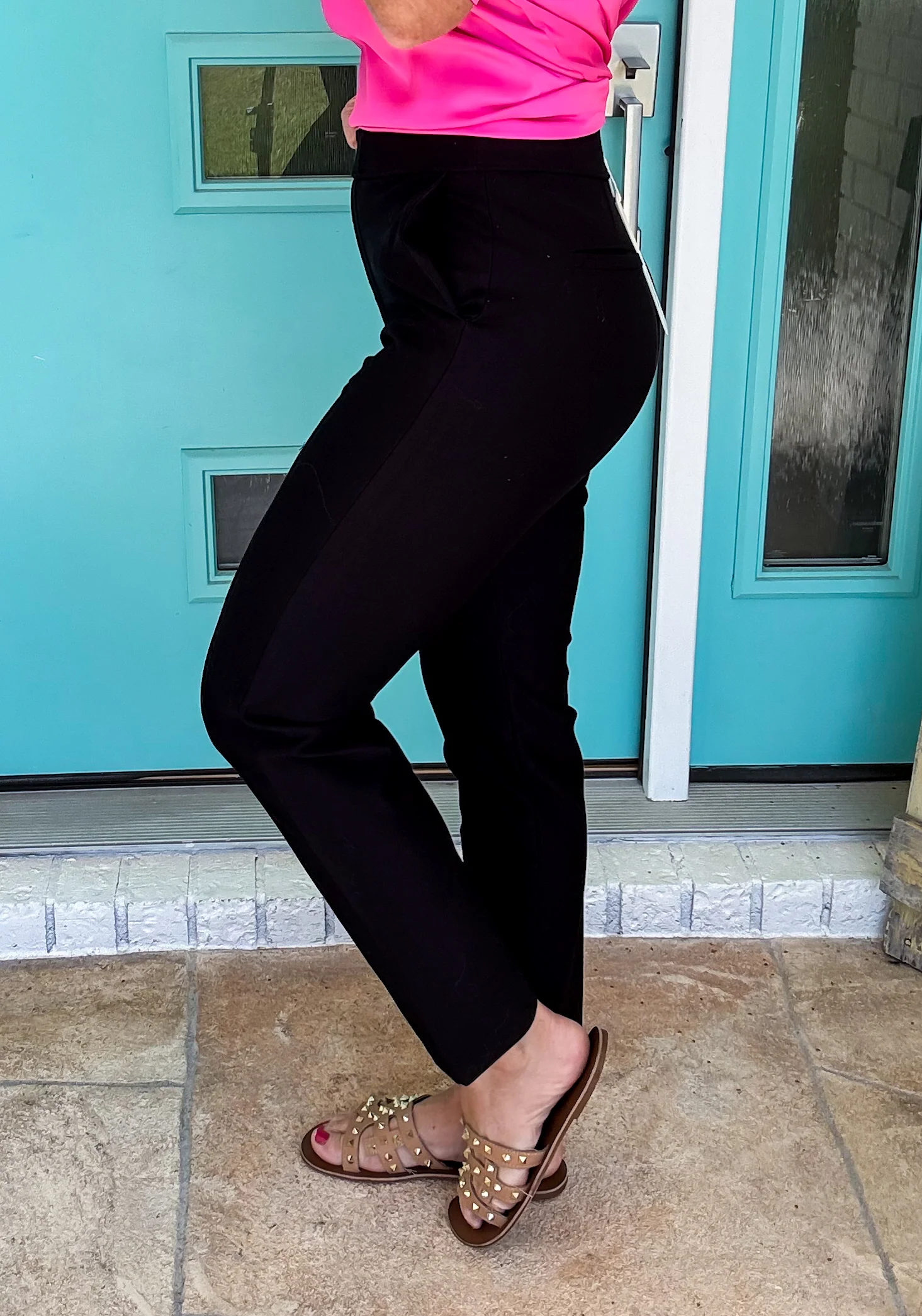 Ponte Perfection Pull On Pants - Image 9