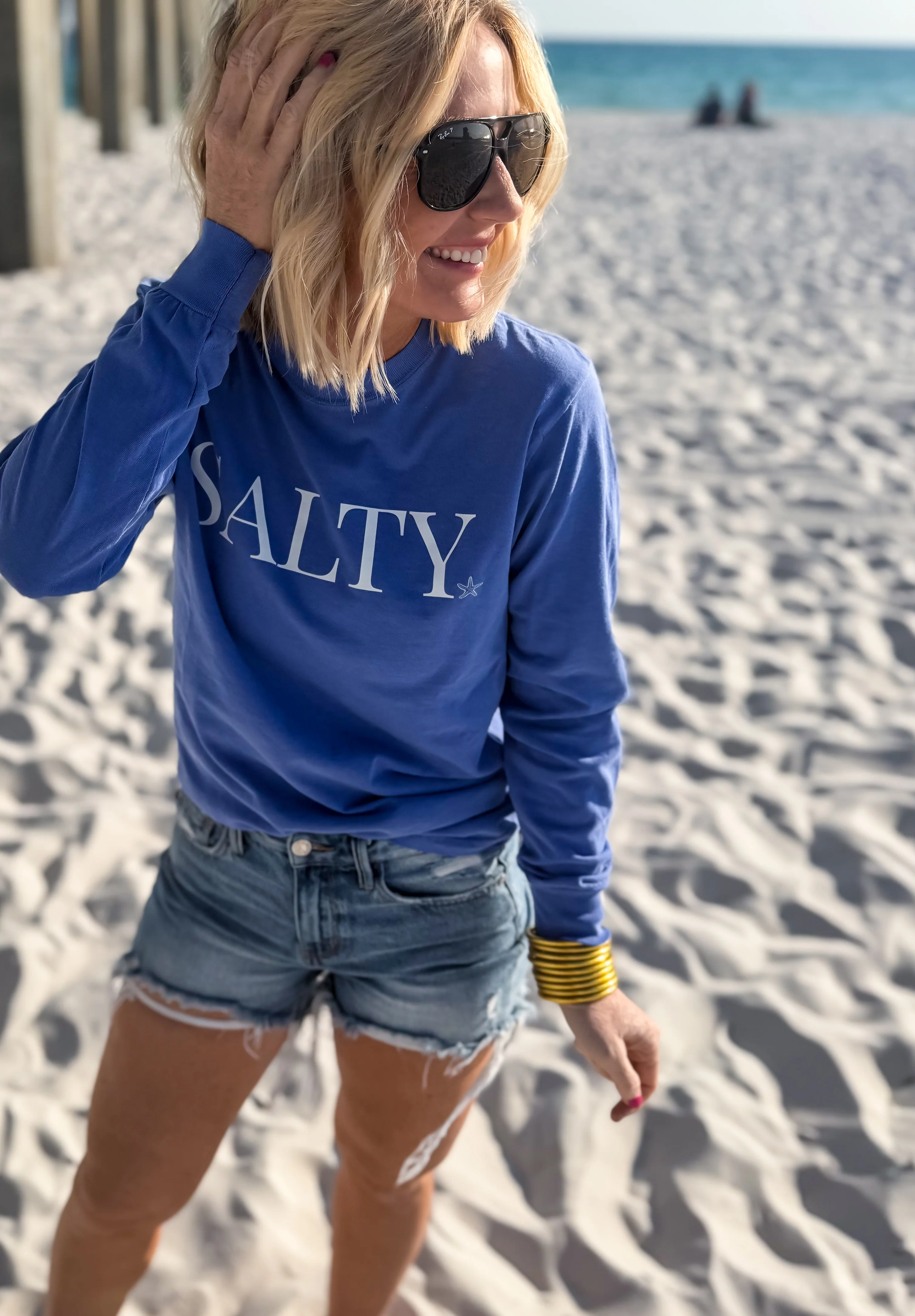 SALTY Comfort Colors LS Tee - Image 4