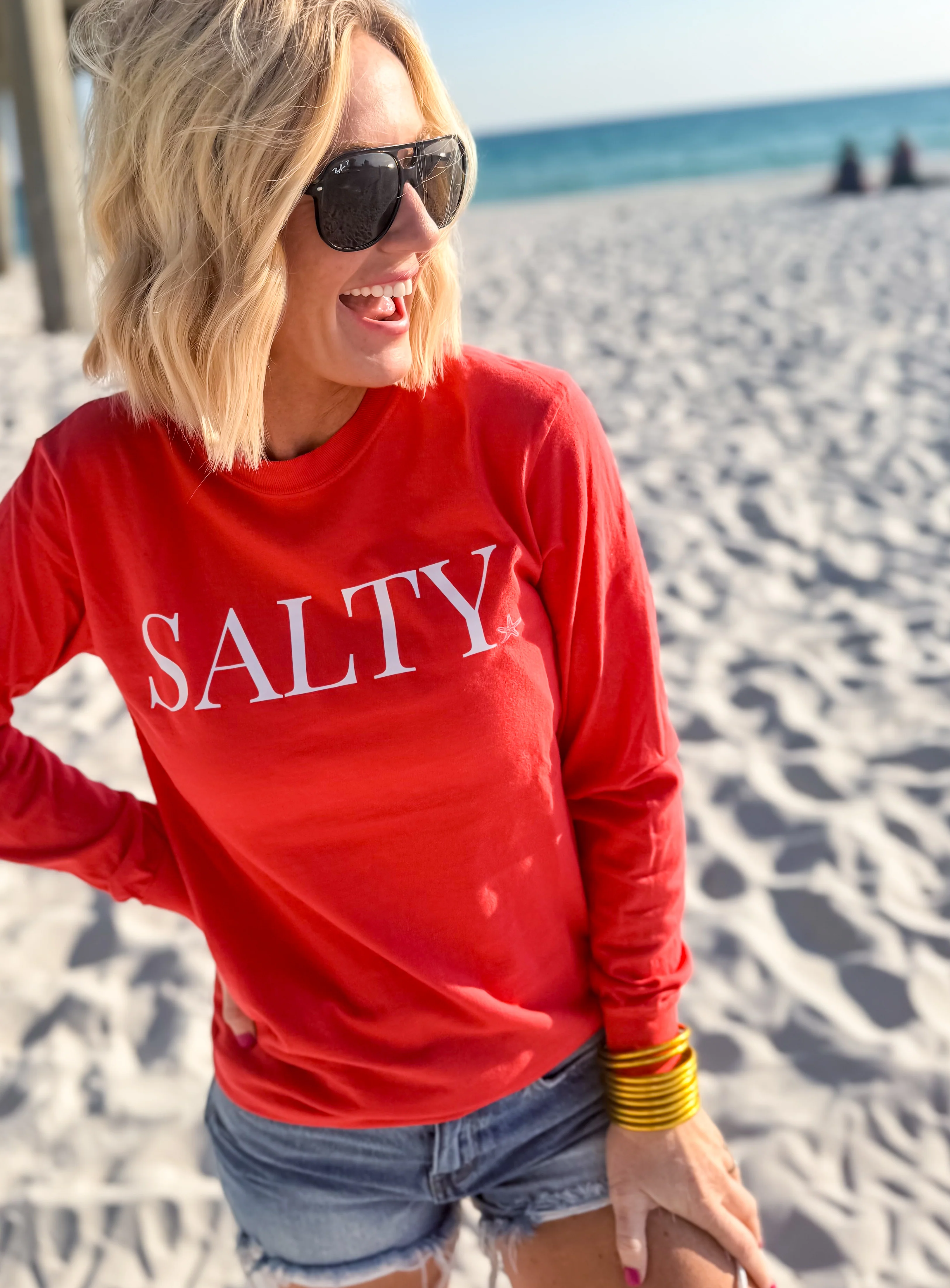 SALTY Comfort Colors LS Tee - Image 5