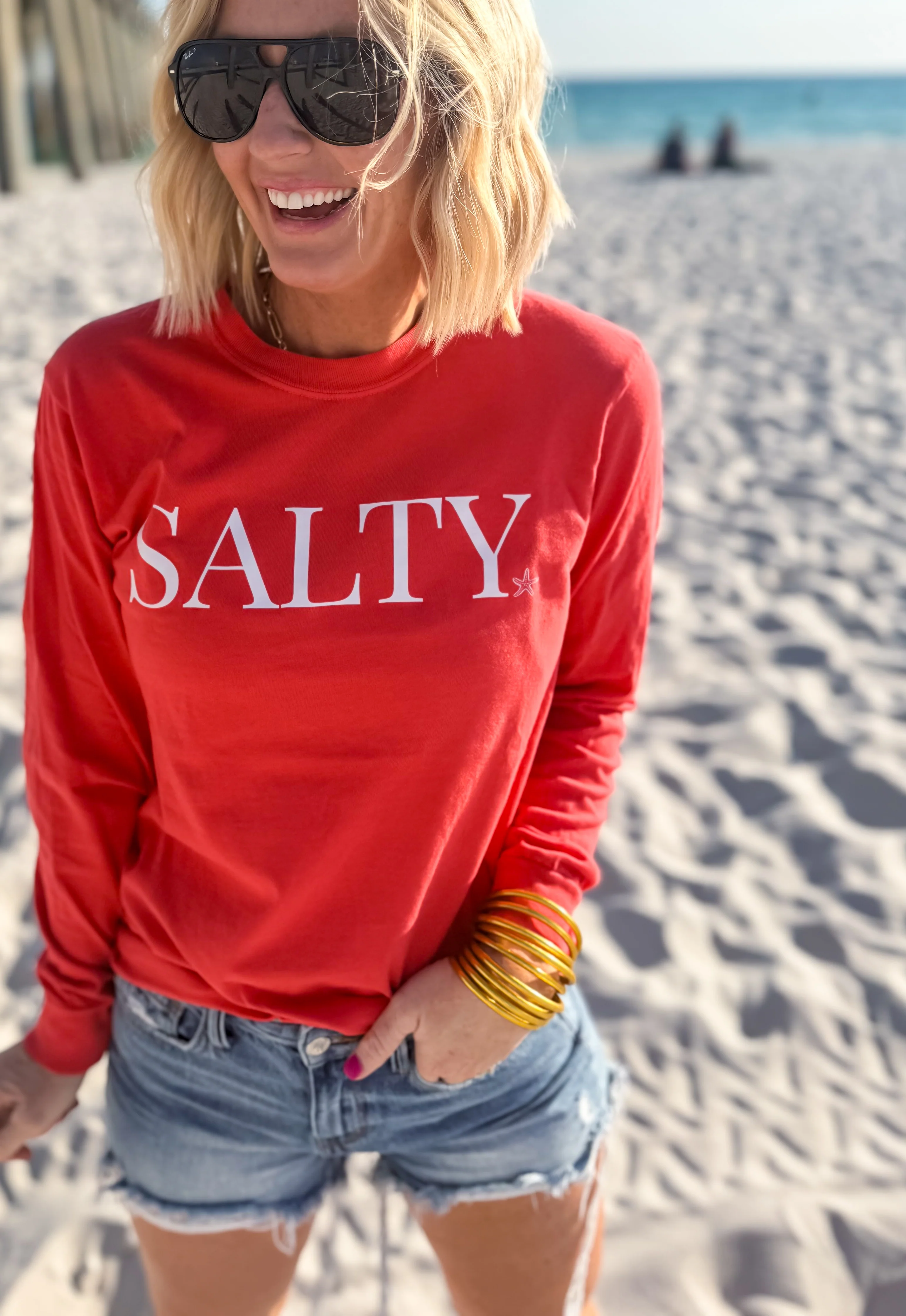 SALTY Comfort Colors LS Tee - Image 6