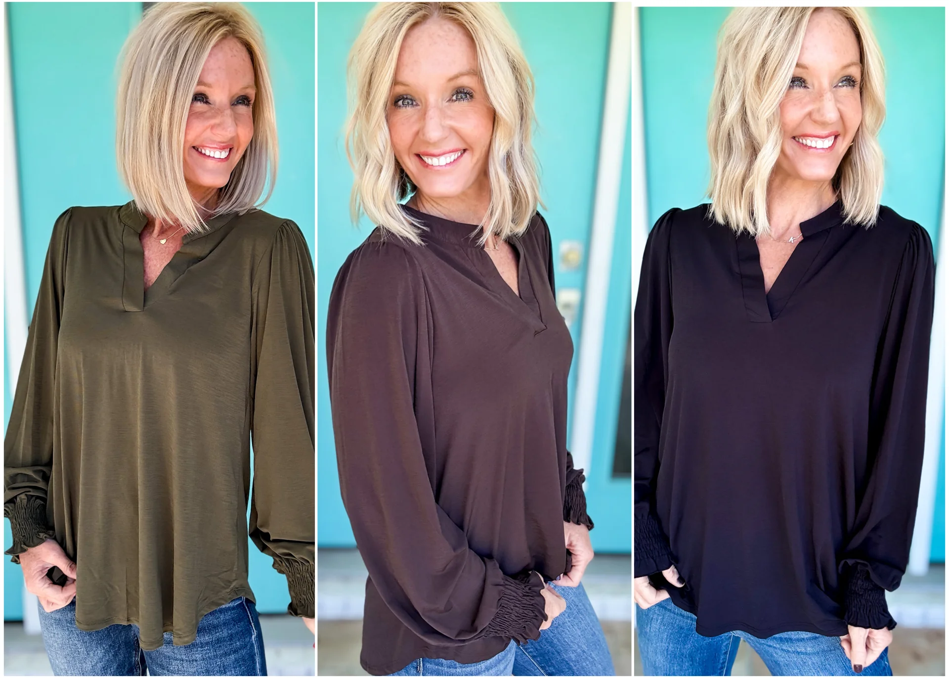 Simply Smocked Sleeve Top - Image 4