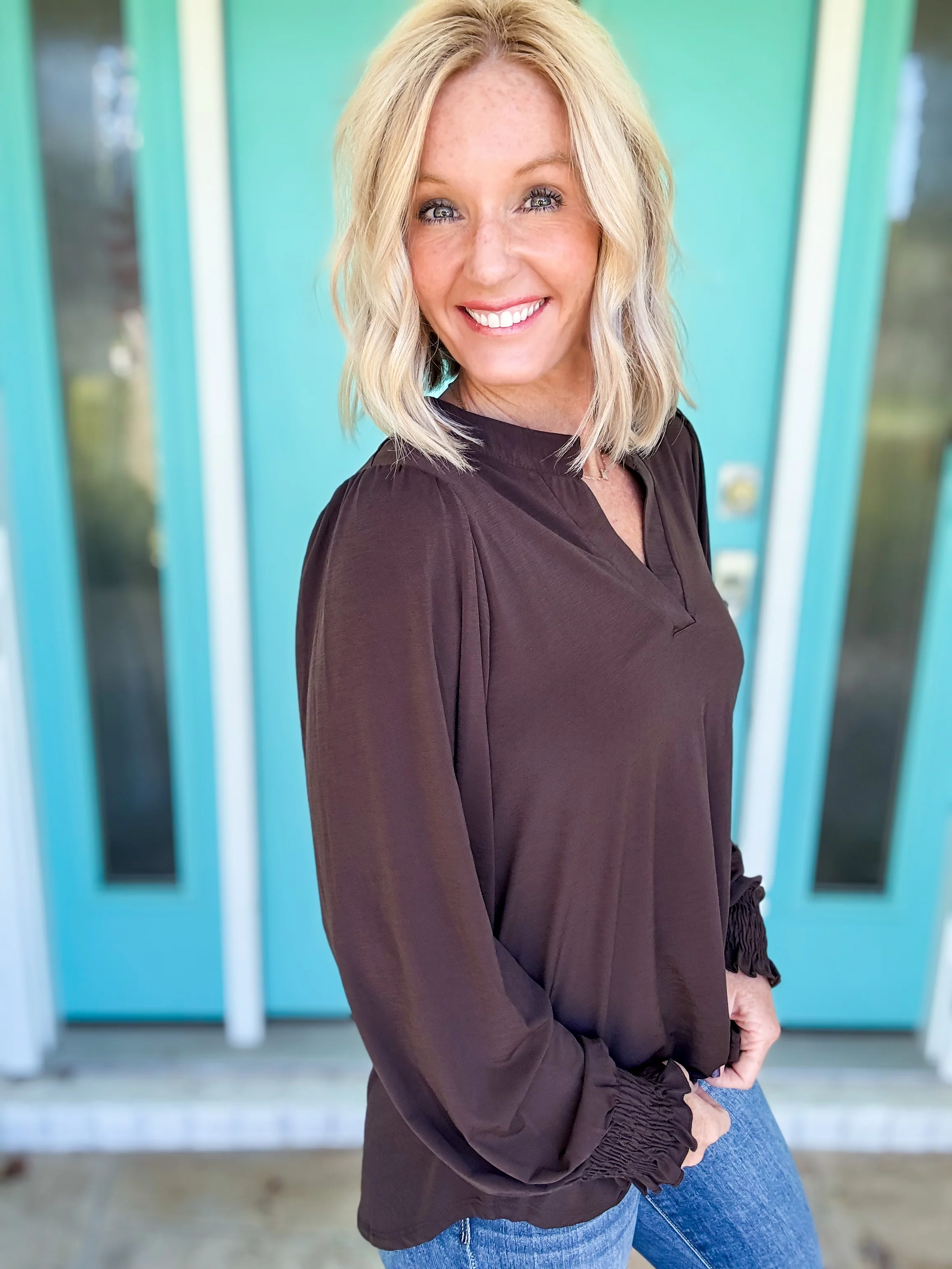 Simply Smocked Sleeve Top - Image 5
