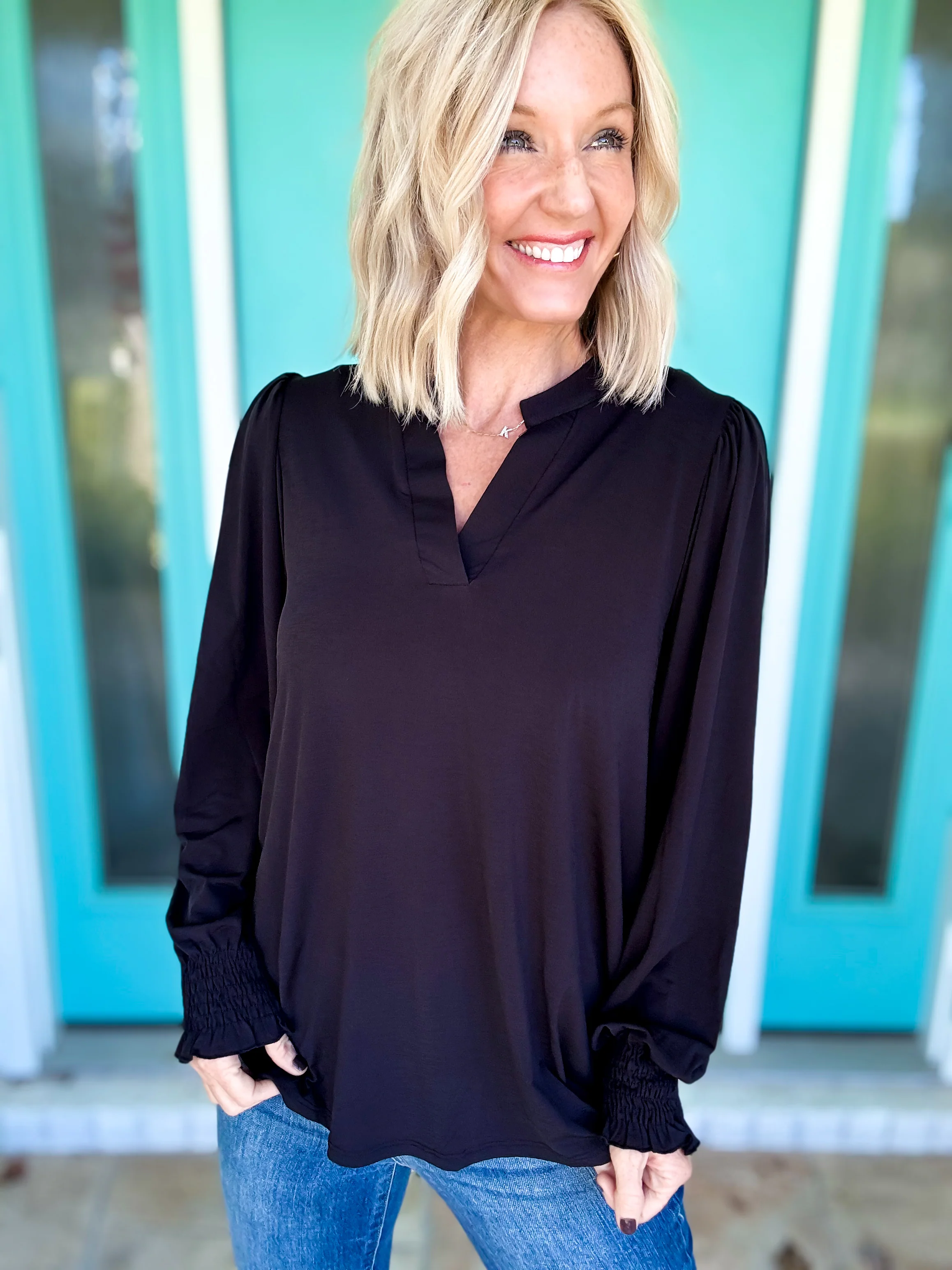 Simply Smocked Sleeve Top - Image 6