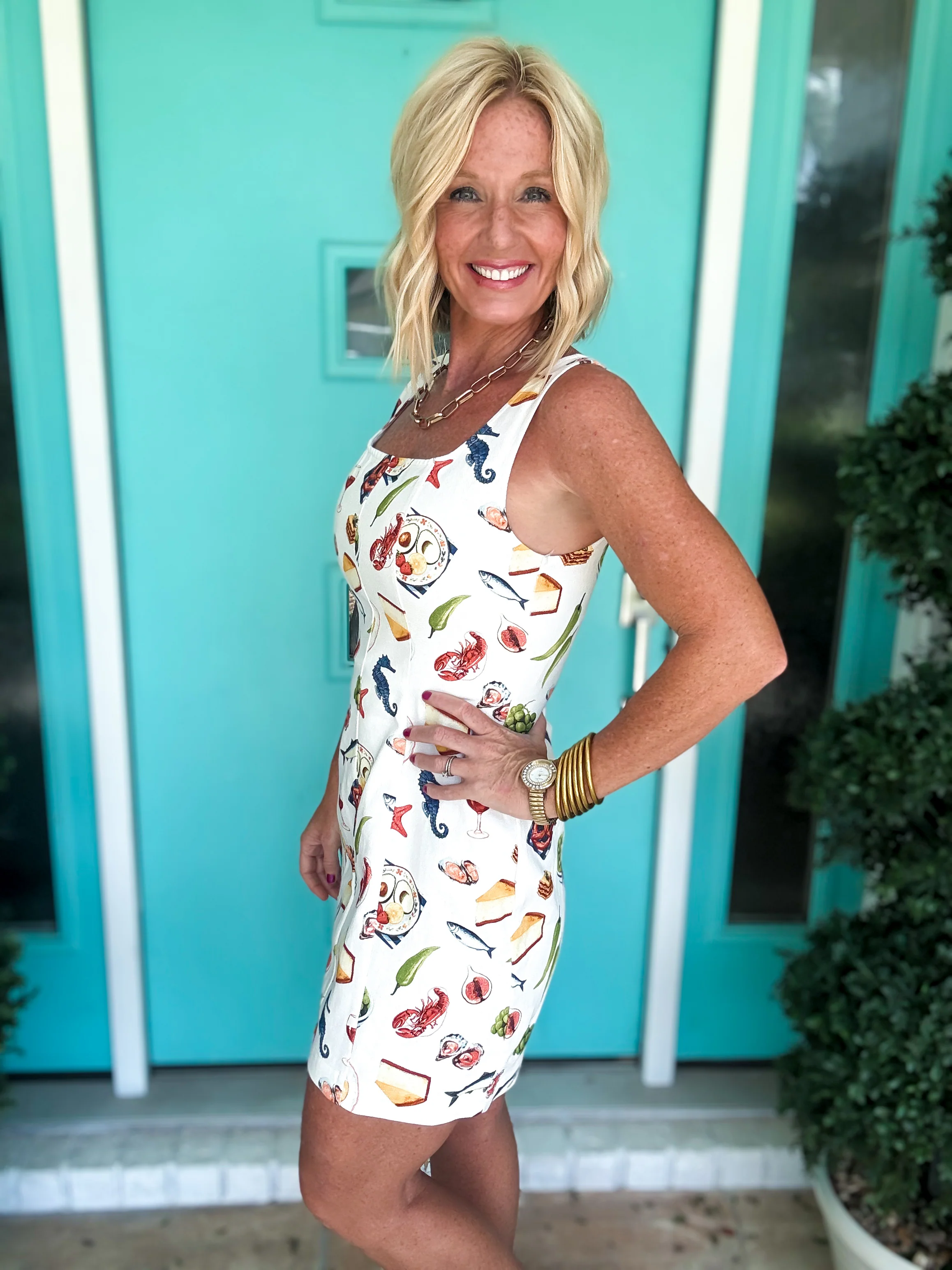 Beach & Snacks Dress - Image 2