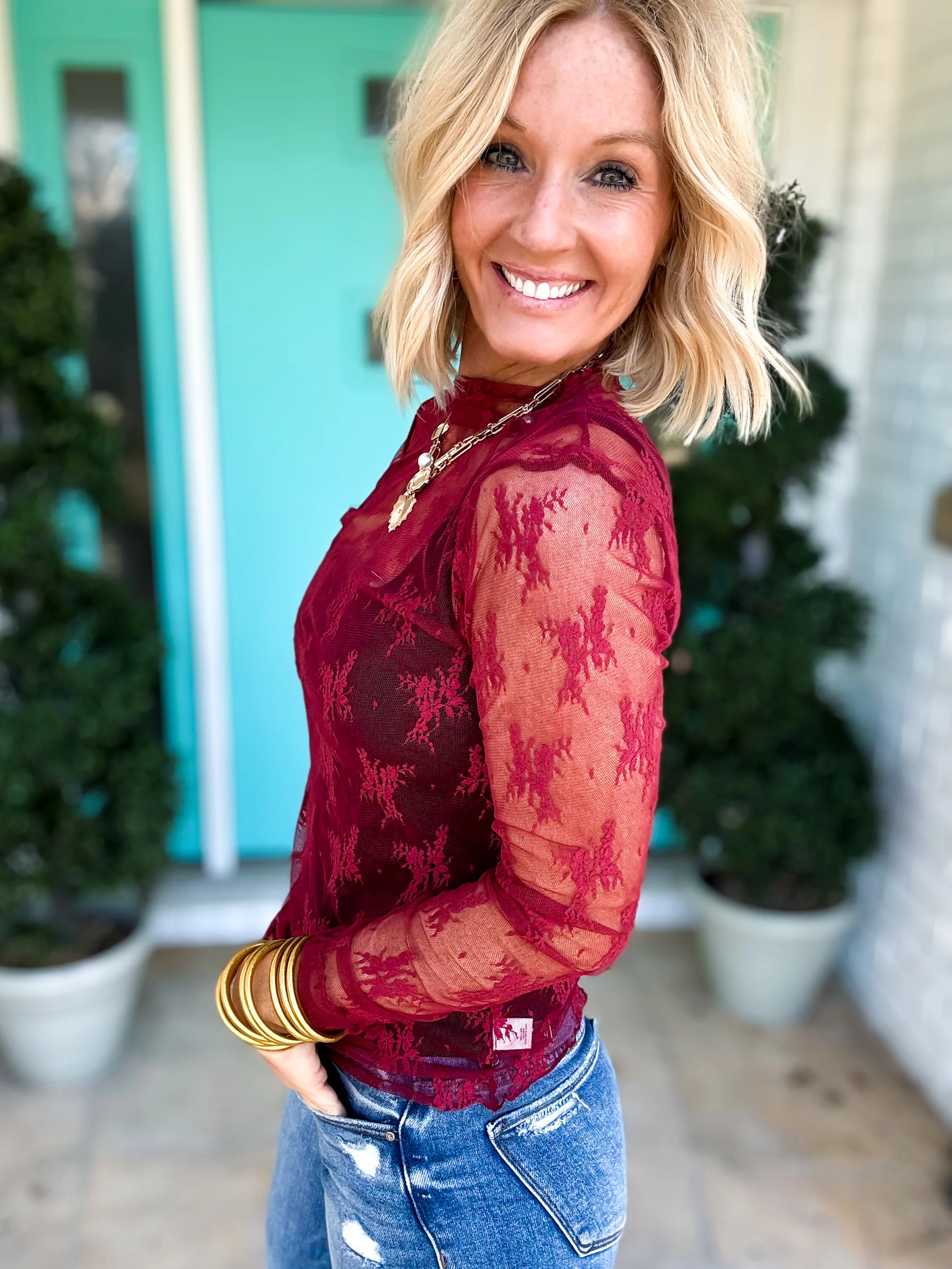 Soft Romance Lace Top - Image 8