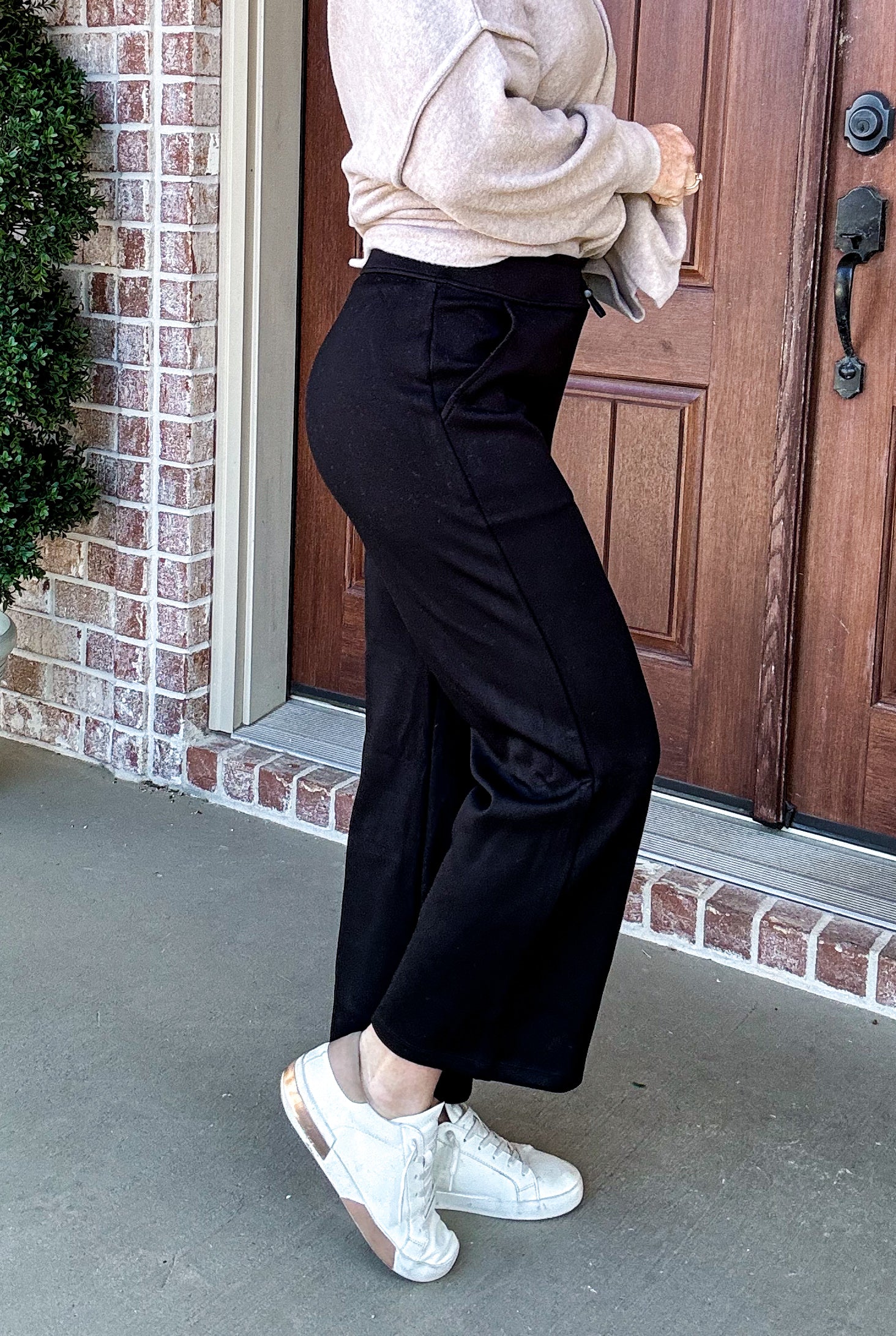 Straight Up Scuba Cropped Flares - Image 2