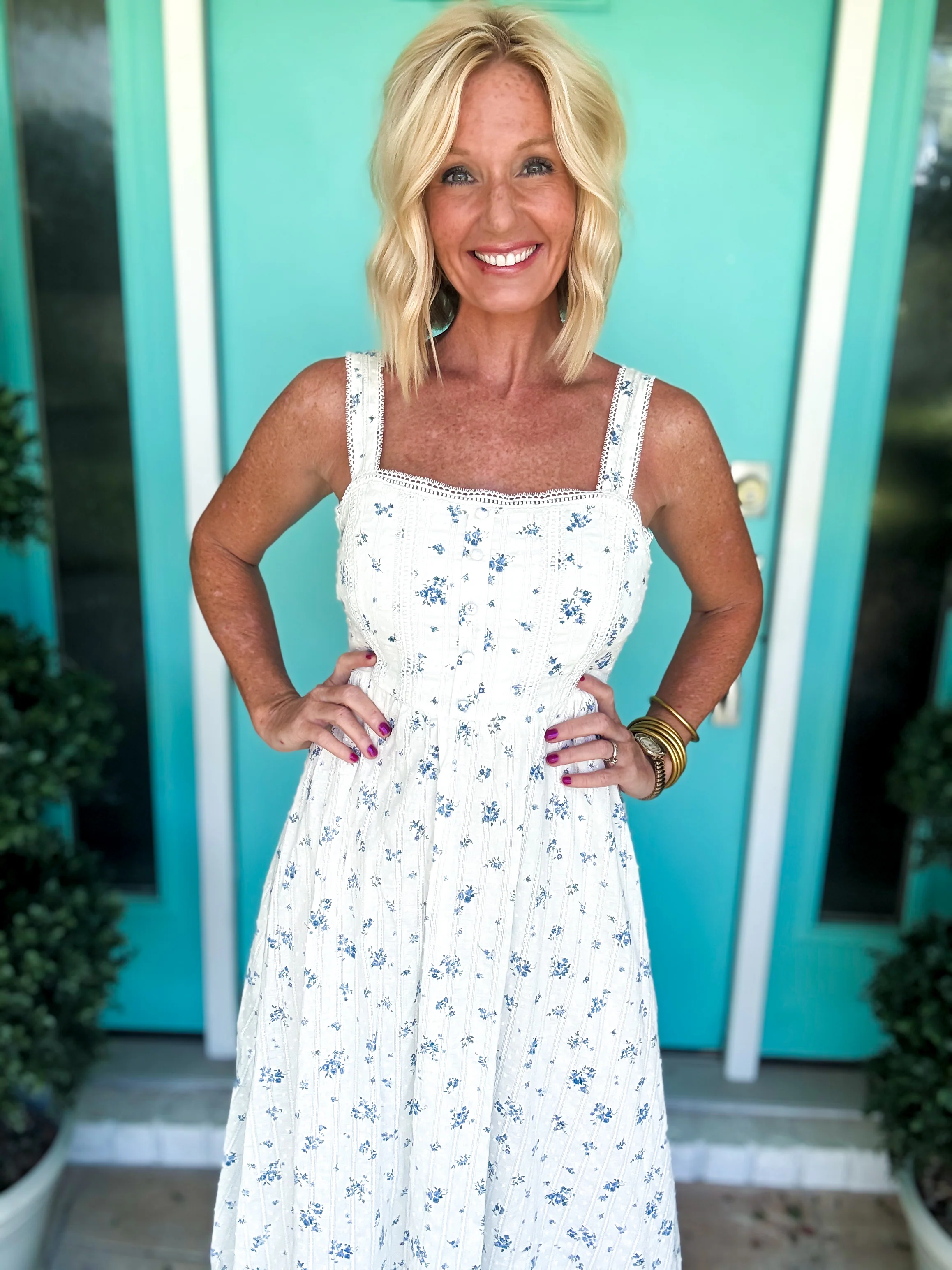 Lace & Florals Dress - Image 2
