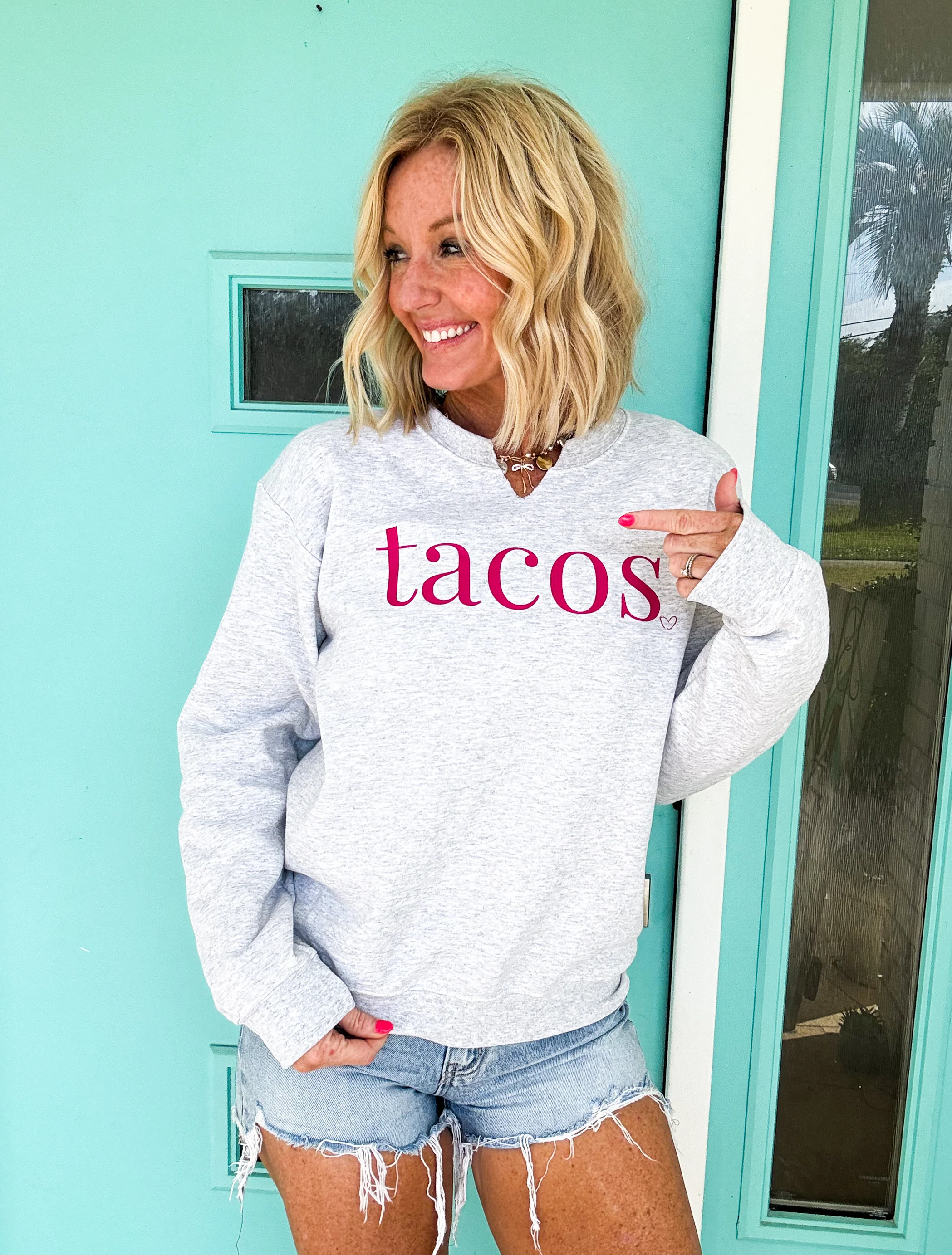 Tacos+Margs Reversible Sweatshirt - Image 3