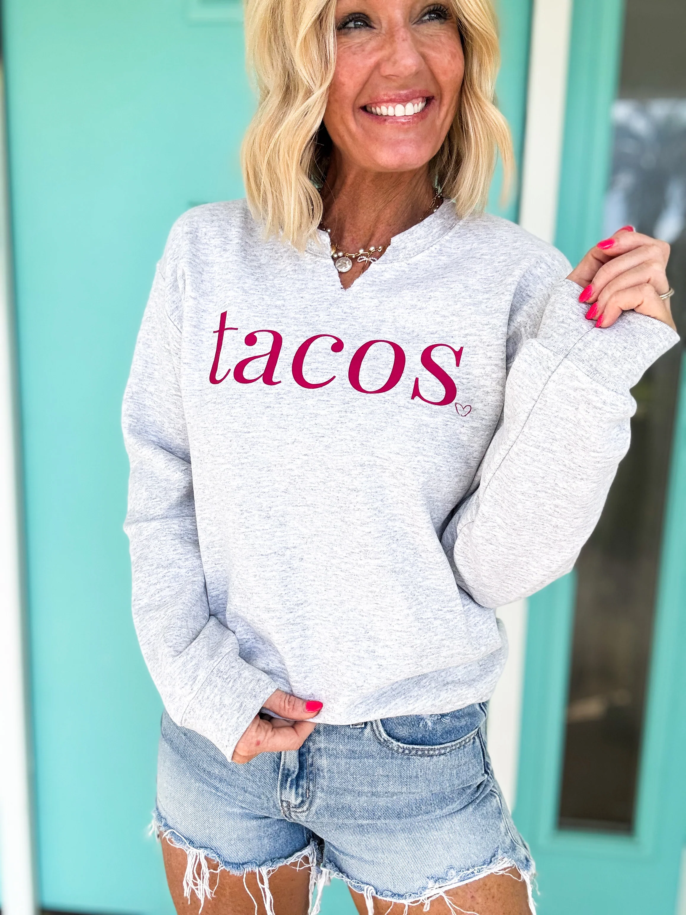 Tacos+Margs Reversible Sweatshirt - Image 7