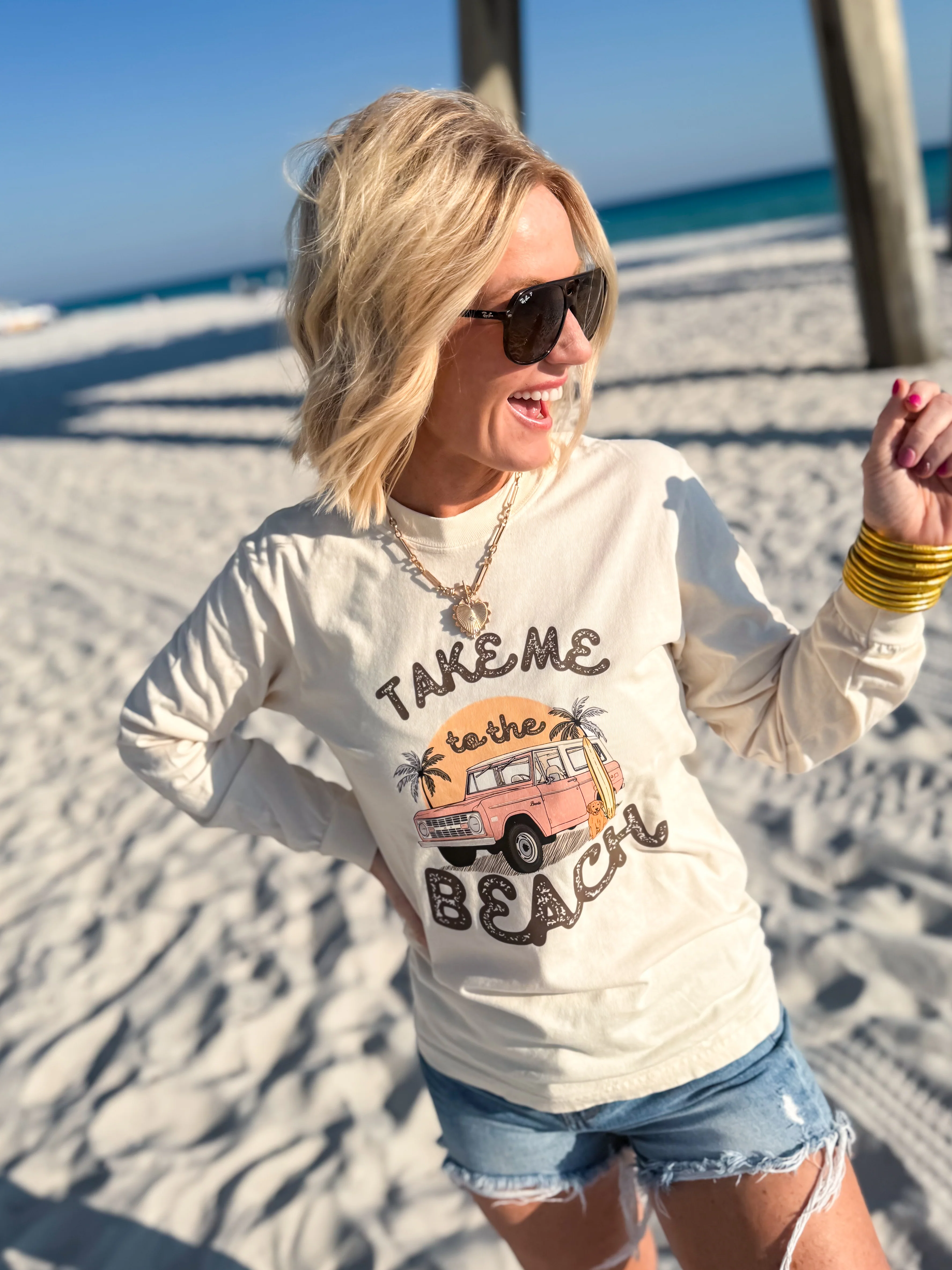Take Me to the Beach Vintage Tee/Tank - Image 6