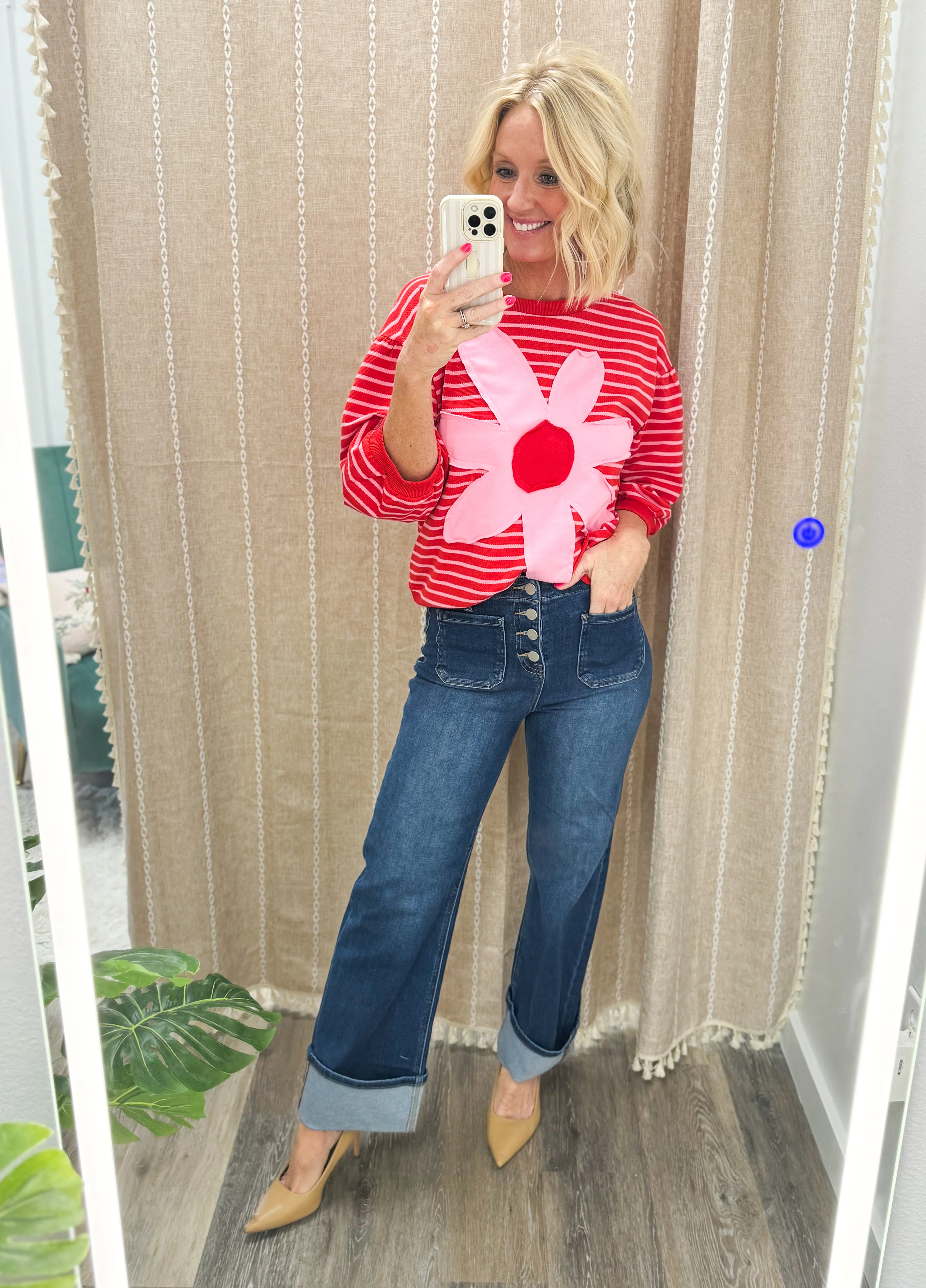 The Modern Front Pocket Cuffed Jeans by Risen - Image 4