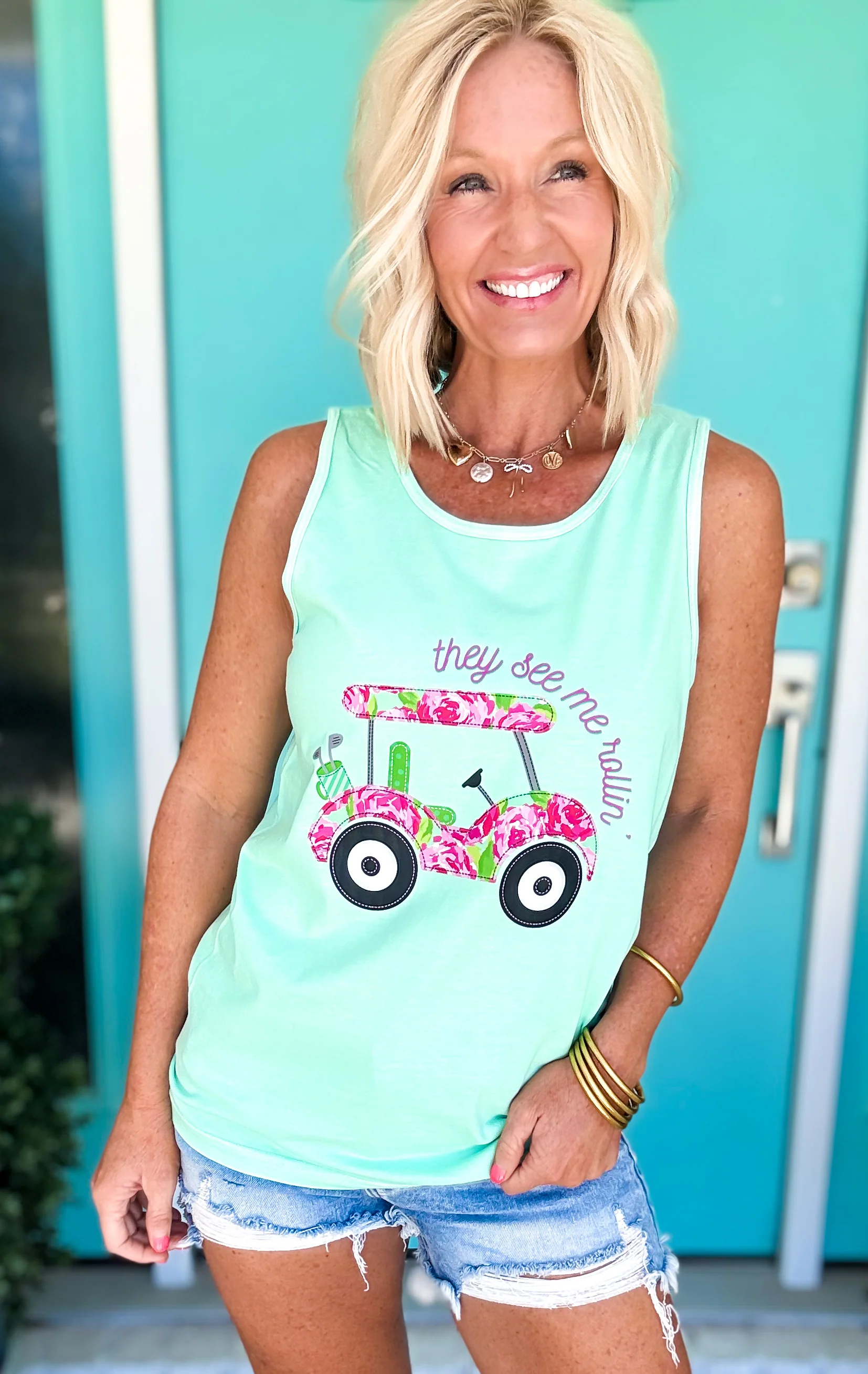They See Me Rollin' Tee/Tank - Image 5