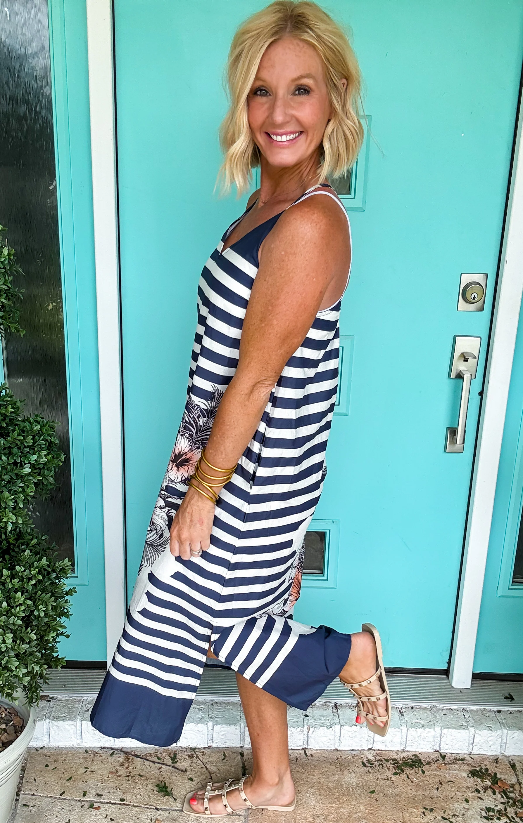 Coastal Hibiscus Dress - Image 3
